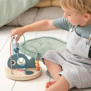 Done by deer labyrinthe perles en bois b