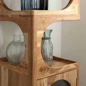 Colonne etagere acacia