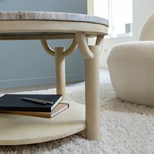 Table basse marbre manguier