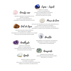 Bola de grossesse lapis lazuli gravure