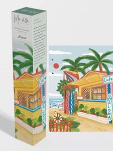 Peinture en diamant – hawaï plage