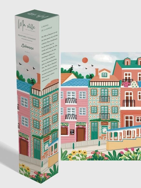 Peinture en diamant – lisbonne