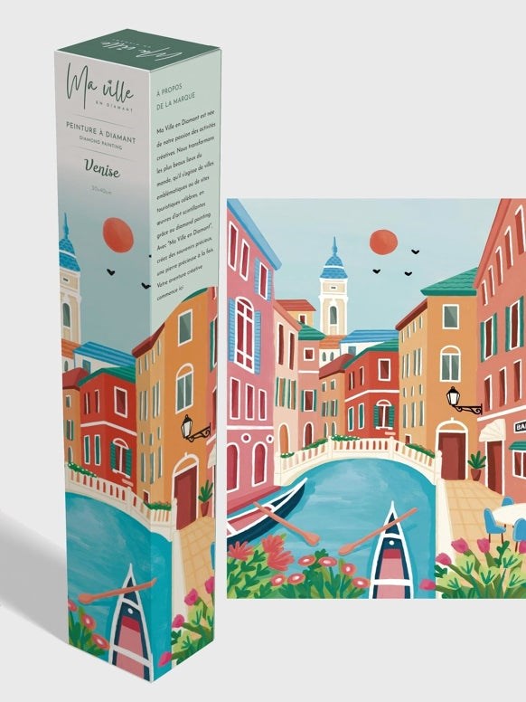 Peinture en diamant – venise