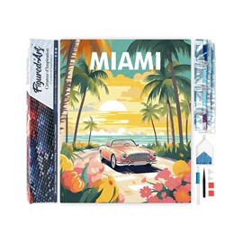 Broderie diamant – affiche