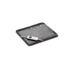 Dreamland chauffe-pieds gris avec doublure respirante en sherpa - revive me