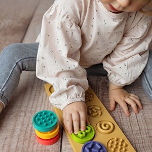 Puzzle sensoriel montessori xl formes