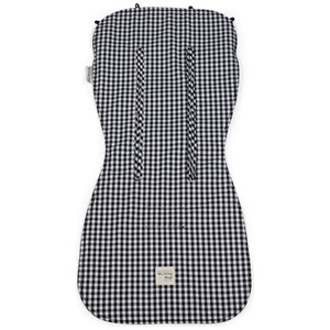 Assise poussette i love vichy noir