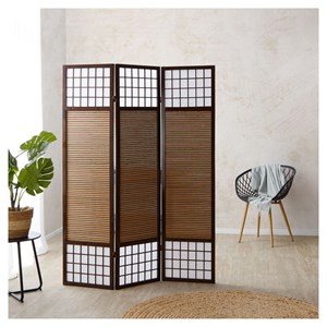 Paravent homestyle4u beige