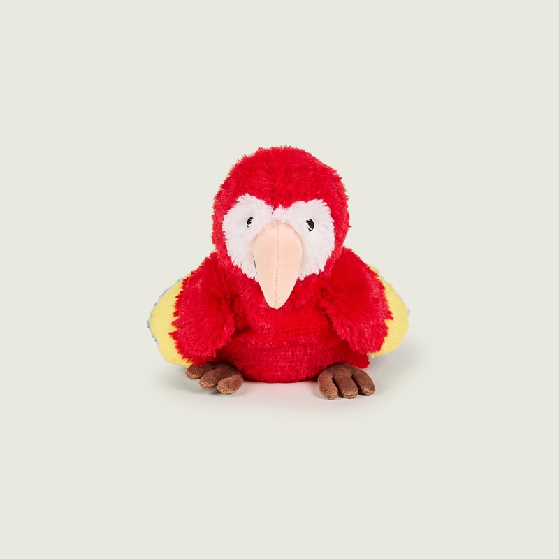 Peluche bouillotte perroquet warmies