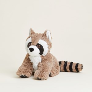 Peluche bouillotte raton laveur warmies