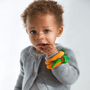 Jouet de dentition - cathy la carot