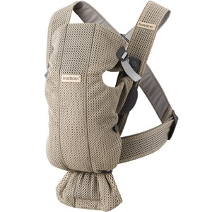 Porte-bébé mini mesh 3d gris