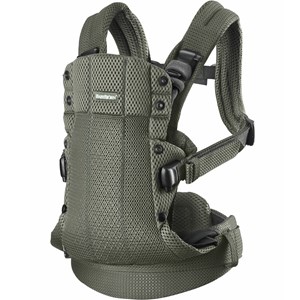 Porte-bébé harmony en mesh 3d vert foncé