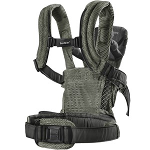 Porte-bébé harmony en mesh 3d vert foncé