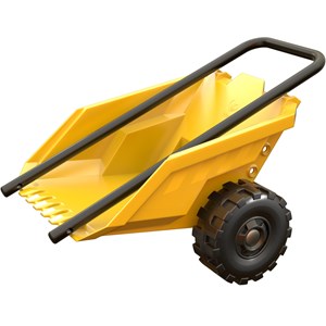 Chariot de chantier pour la plage