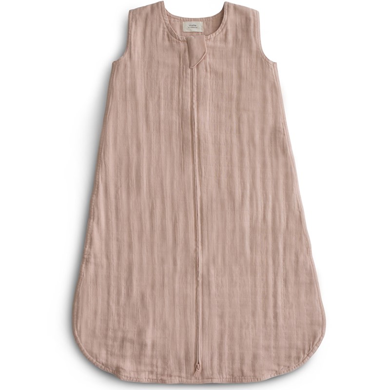 Gigoteuse légère tog 0,5 en coton bio blush (0-6 mois)