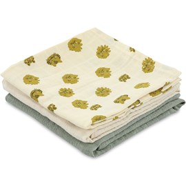 Lot de 3 langes lucky leopard