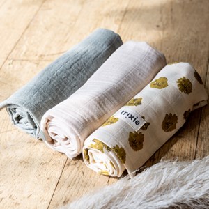 Lot de 3 langes lucky leopard