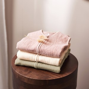 Gigoteuse légère en gaze de coton