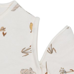 Gigoteuse chaude à manches amovibles