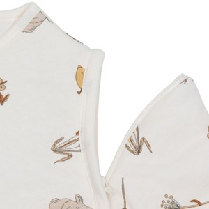 Gigoteuse chaude à manches amovibles