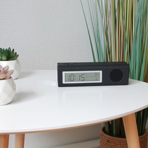 Radio-réveil fishtec soft touch