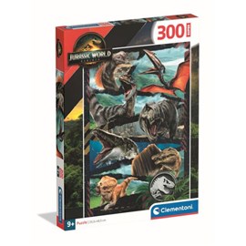 Puzzle 300 pièces clementoni super juras