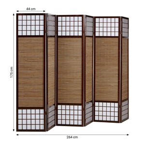 Paravent homestyle4u beige