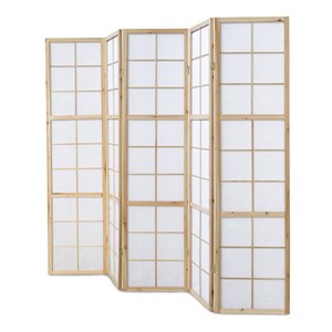 Paravent homestyle4u beige