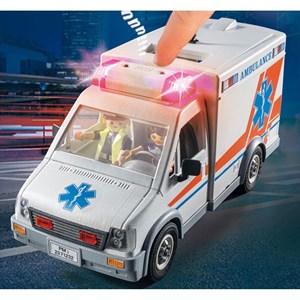 Ambulance avec sons et lumières