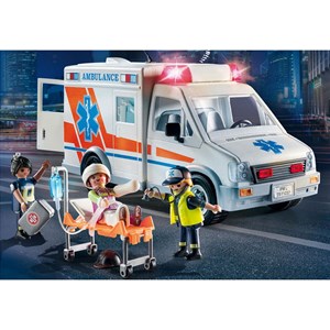 Ambulance avec sons et lumières