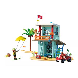 Poste de secours & voiturette de plage