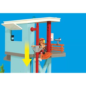 Poste de secours & voiturette de plage