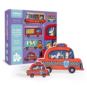 Mon 1er puzzle véhicules