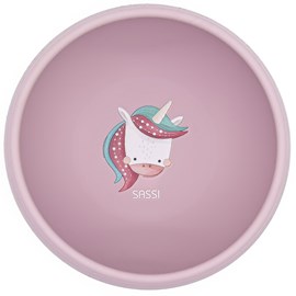 Bol en silicone sparkly la licorne