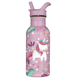 Bouteille en inox sparkly la licorne 500
