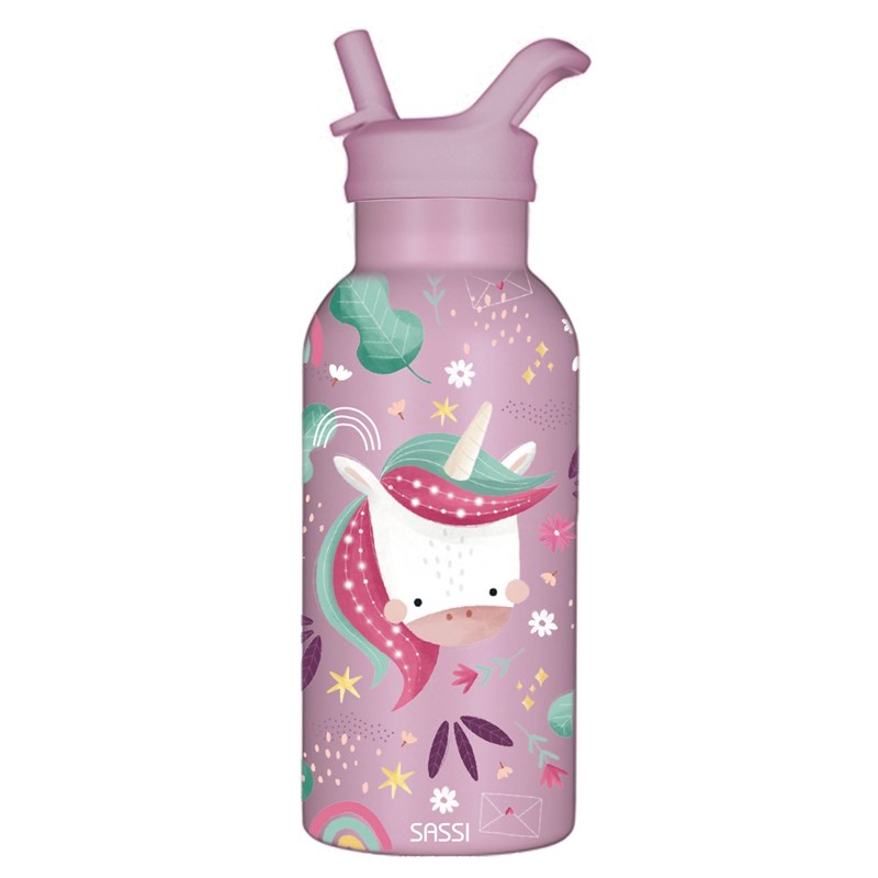 Bouteille isotherme sparkly la licorne 3