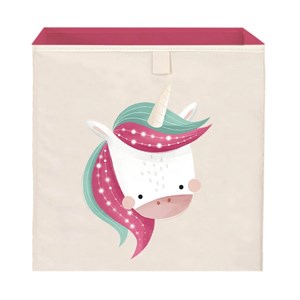 Boîte de rangement carrée sparkly la l