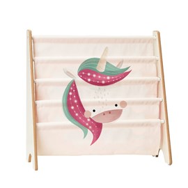 Étagère à livres sparkly la licorne