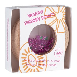 Donut sensoriel raisins