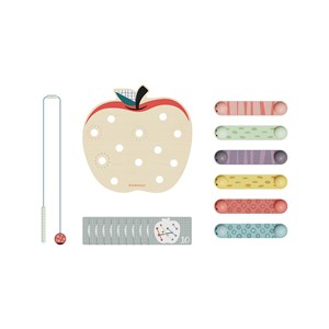 Jeu éducatif vers de pomme