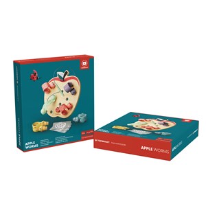 Jeu éducatif vers de pomme