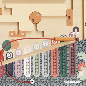 Le labyrinthe d'œufs de dinosaure