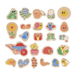 Magnets jardin 24 pièces