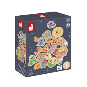 Magnets jardin 24 pièces