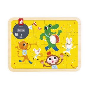 Puzzle en bois c'est la fête 24 pièces