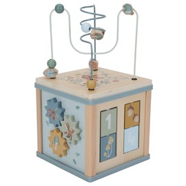Cube d'activités en bois forest friends