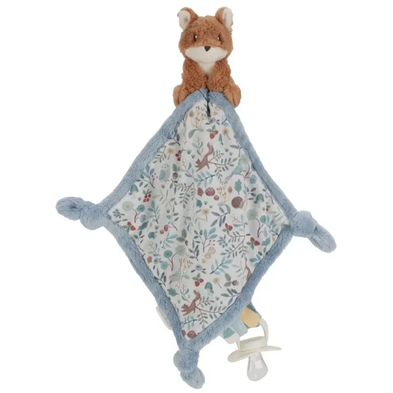 Doudou carré renard forest friends (Little Dutch) - Image 1