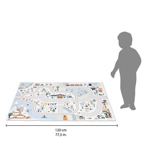 Tapis de jeu vallée blanche