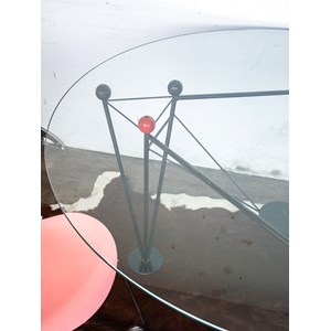 Karla, la table à manger en métal n°60